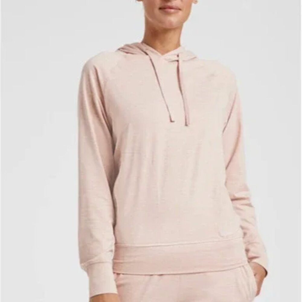 Jaanuu Women's 1-Pocket Lounge Hoodie size XS - PINK